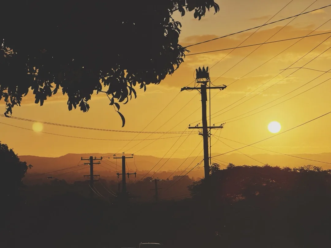 Sunset riding home from work 1, Brisbane